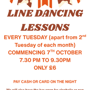 LINE DANCING LESSONS ()
